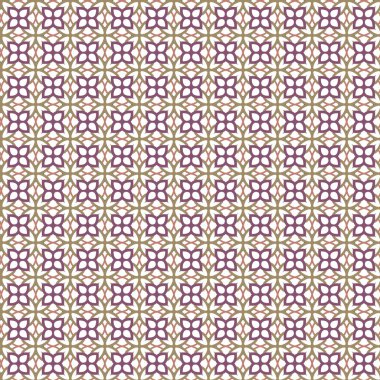 Geometrik şekilli kusursuz desen vektör çizimi