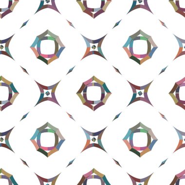 soyut dikişsiz geometrik desen resimleme arkaplanı