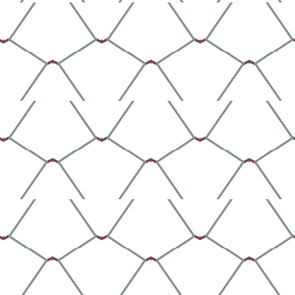 Nahtlose Muster Mit Geometrischen Formen Vektorillustration — Stockvektor