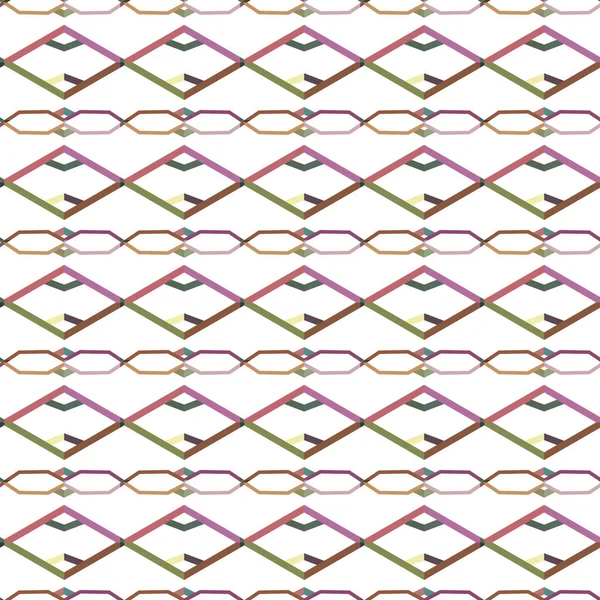 Padrão Ornamental Geométrico Sem Costura Resumo Contexto —  Vetores de Stock