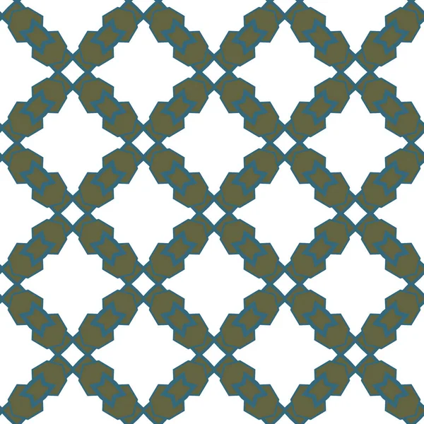 具有几何形状矢量插图的无缝图案 — 图库矢量图片