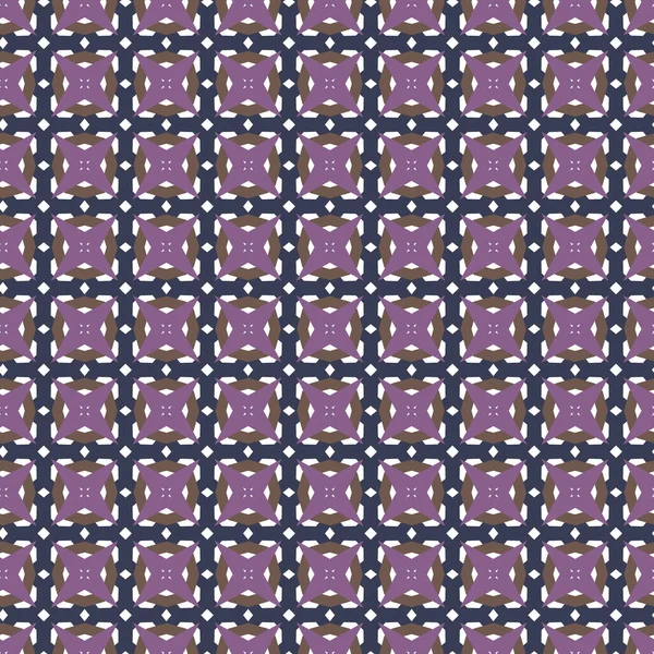 Motif Ornemental Géométrique Sans Couture Fond Abstrait — Image vectorielle