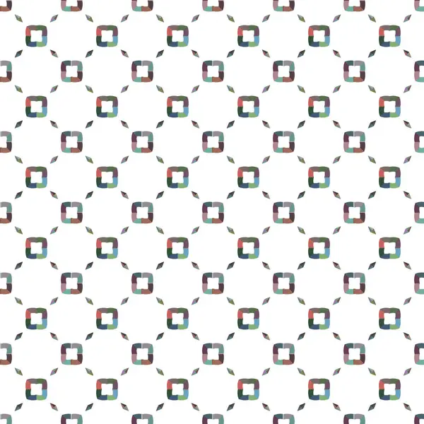 Motif Ornemental Géométrique Sans Couture Fond Abstrait — Image vectorielle