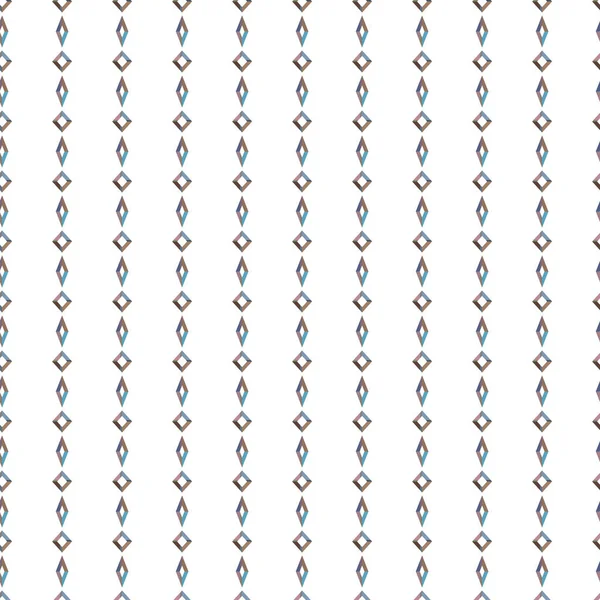 Nahtlose Muster Mit Geometrischen Formen Vektorillustration — Stockvektor