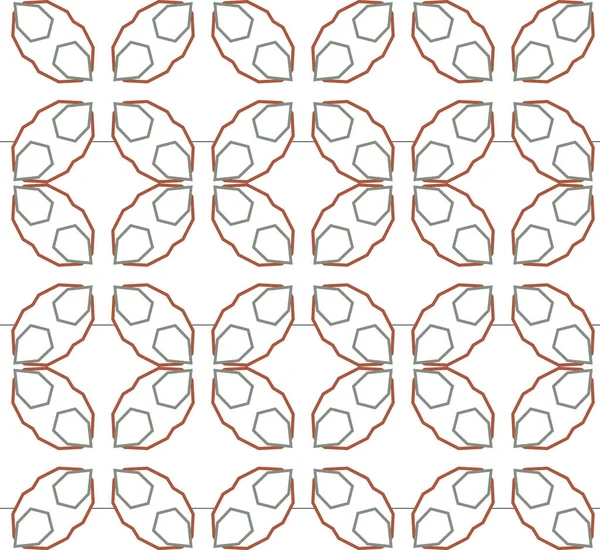 Modello Ornamentale Geometrico Senza Cuciture Sfondo Astratto — Vettoriale Stock