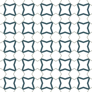 Soyut geometrik şekilli kusursuz desen