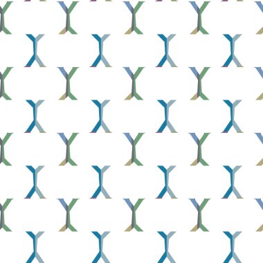 Geometrik şekilli kusursuz desen vektör çizimi