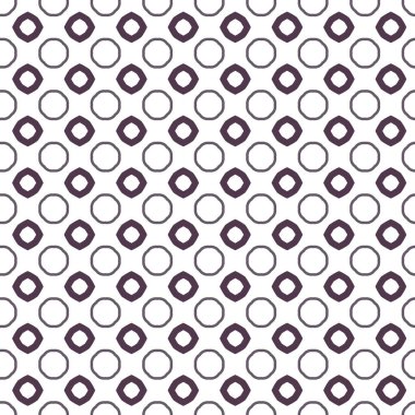 Tekrarlanan geometrik şekilli kusursuz desen, vektör illüstrasyonuName