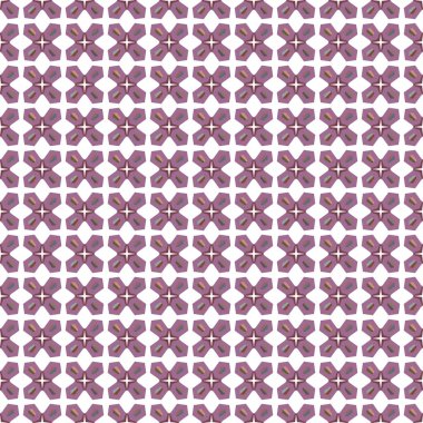 Geometrik şekilli kusursuz desen vektör çizimi