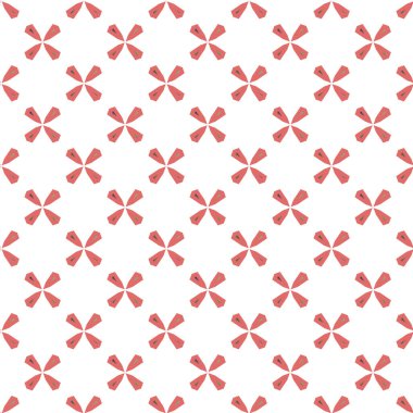 Geometrik şekilli kusursuz desen vektör çizimi