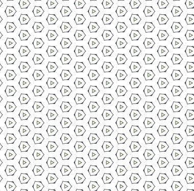 Geometrik şekilli kusursuz desen vektör çizimi
