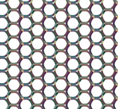 Geometrik şekilli kusursuz desen vektör çizimi