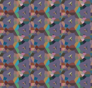 soyut dikişsiz geometrik desen resimleme arkaplanı 
