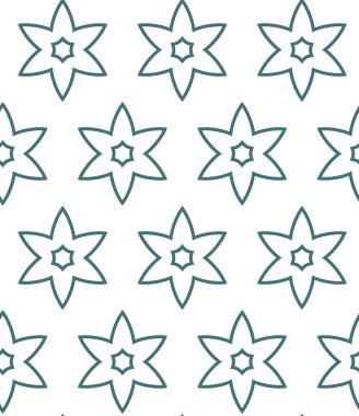 Geometrik şekilli kusursuz desen vektör çizimi