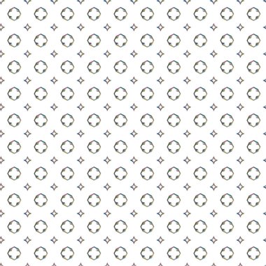 Tekrarlanan geometrik şekilli kusursuz desen, vektör illüstrasyonuName
