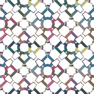 soyut dikişsiz geometrik desen resimleme arkaplanı 