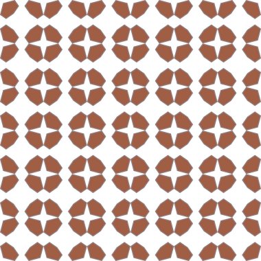 Soyut geometrik şekilli kusursuz desen