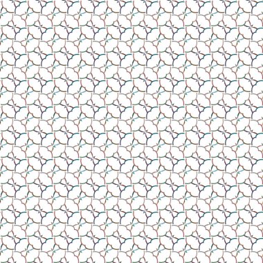 Tekrarlanan geometrik şekilli kusursuz desen, vektör illüstrasyonuName