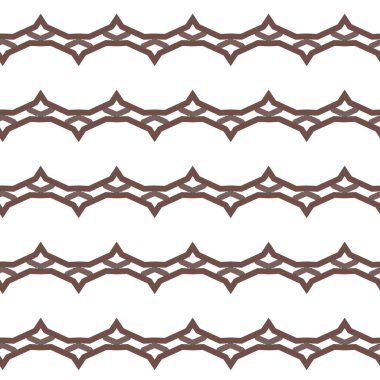 Geometrik şekilli kusursuz desen vektör çizimi