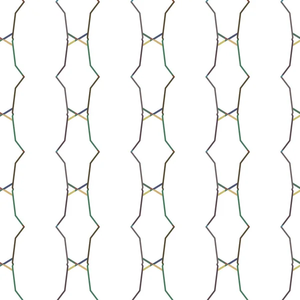 Patrón Ornamental Geométrico Sin Costuras Fondo Abstracto — Archivo Imágenes Vectoriales