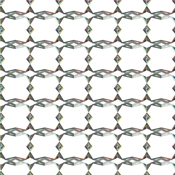 Abstrakcyjny Bezszwowy Geometryczny Wzór Ilustracji Tło — Wektor stockowy