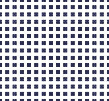 Tekrarlanan geometrik şekilli kusursuz desen, vektör illüstrasyonuName