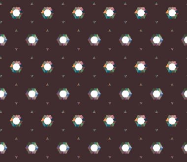 soyut dikişsiz geometrik desen resimleme arkaplanı 