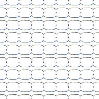 Geometrik şekilli kusursuz desen vektör çizimi