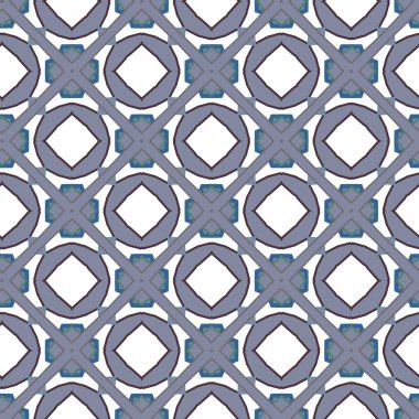 Soyut geometrik şekilli kusursuz desen
