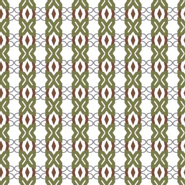 Geometrik şekilli kusursuz desen vektör çizimi