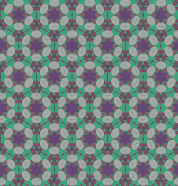 Geometrik şekilli kusursuz desen vektör çizimi