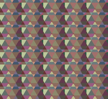 farklı geometrik şekillere sahip soyut, pürüzsüz desensiz vektör çizimi