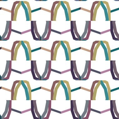 Kusursuz geometrik süs deseni. soyut arkaplan.