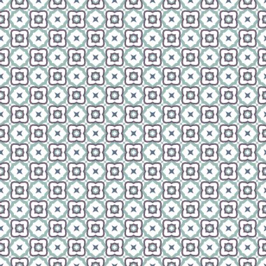 Geometrik şekilli kusursuz desen vektör çizimi