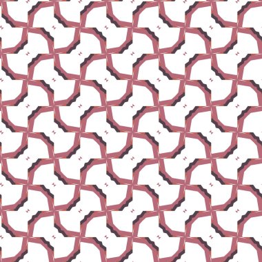 Tekrarlanan geometrik şekilli kusursuz desen, vektör illüstrasyonuName