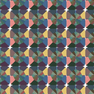 Kusursuz şablon, soyut duvar kağıdı, vektör illüstrasyonu 