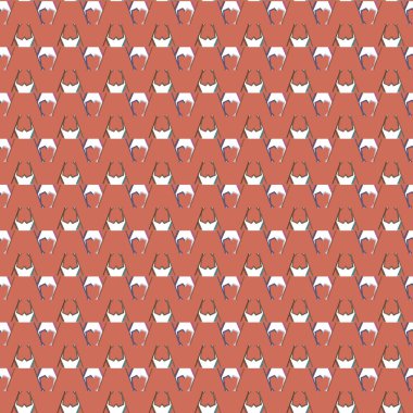 Geometrik şekilli kusursuz desen vektör çizimi