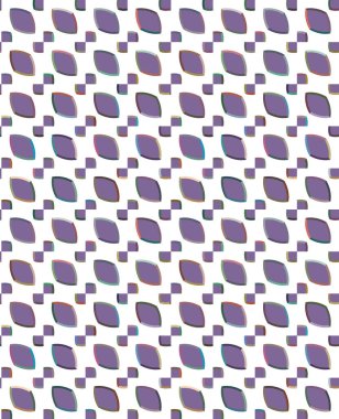 Kusursuz şablon, soyut duvar kağıdı, vektör illüstrasyonu 