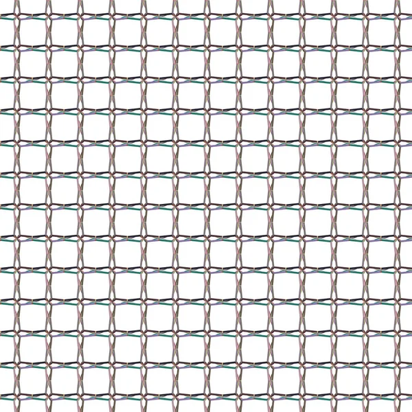 Nahtlose Muster Mit Geometrischen Formen Vektorillustration — Stockvektor