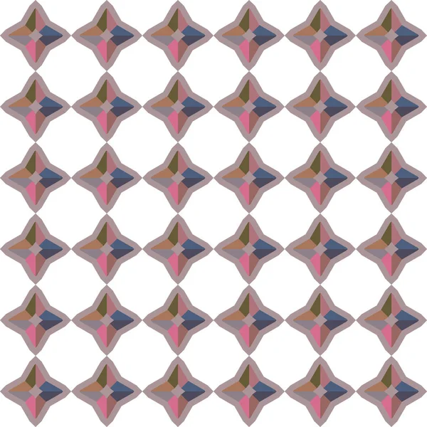 幾何学的スタイルで抽象的な背景テクスチャ シームレスなデザイン — ストックベクタ