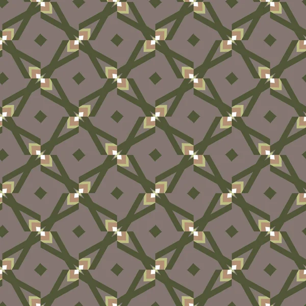 Naadloos Geometrisch Ornamentspatroon Abstracte Achtergrond — Stockvector