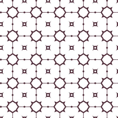 Geometrik şekilli kusursuz desen vektör çizimi