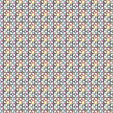 Geometrik süs tarzında soyut arkaplan dokusu. Kusursuz tasarım.
