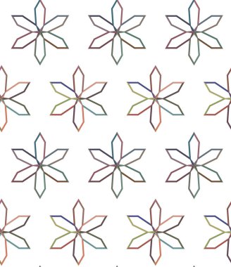 soyut dikişsiz geometrik desen resimleme arkaplanı 