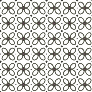 Tekrarlanan geometrik şekilli kusursuz desen, vektör illüstrasyonuName