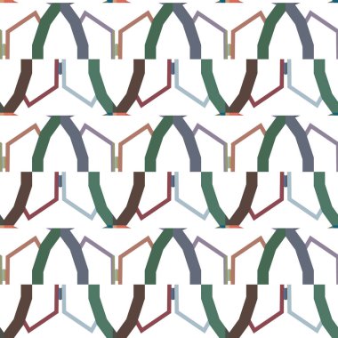 soyut dikişsiz geometrik desen resimleme arkaplanı 