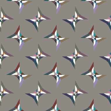 Geometrik süs tarzında soyut arkaplan dokusu. Kusursuz tasarım.