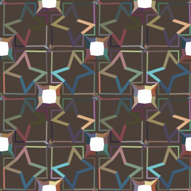 Kusursuz geometrik süs deseni. soyut arkaplan.
