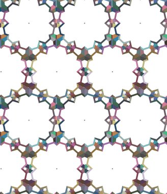 Geometrik süs tarzında soyut arkaplan dokusu. Kusursuz tasarım.