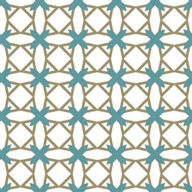 Tekrarlanan geometrik şekilli kusursuz desen, vektör illüstrasyonuName